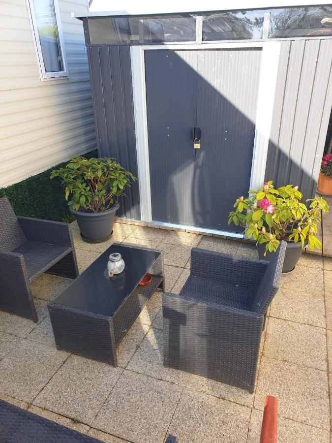 La Chanterie Agreable Mobil-Home Residentiel Normand Saint-Pair-sur-Mer Exteriör bild